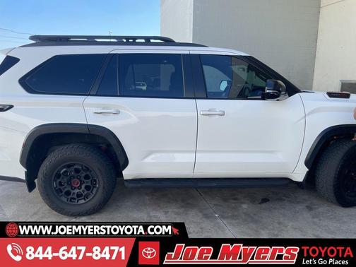 Wind Chill Pearl 2025 Toyota Sequoia TRD Pro