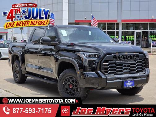 Midnight Black Metallic 2026 Toyota Tundra Hybrid TRD Pro