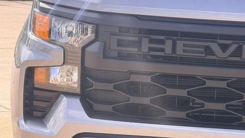Sterling Gray Metallic 2024 Chevrolet Silverado 1500 Custom