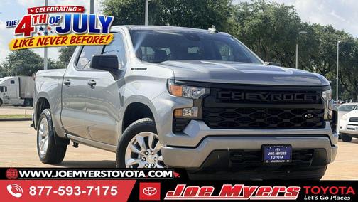 Sterling Gray Metallic 2024 Chevrolet Silverado 1500 Custom