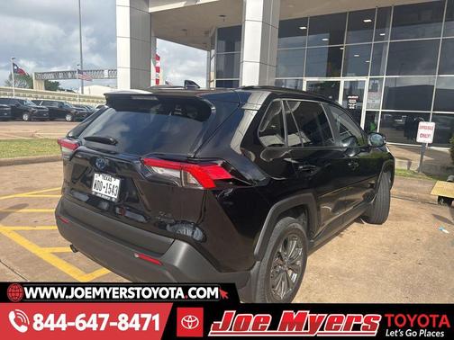Midnight Black Metallic 2024 Toyota RAV4 Hybrid XLE Premium