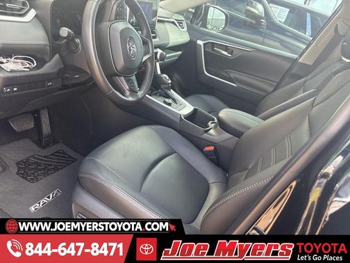 Midnight Black Metallic 2024 Toyota RAV4 Hybrid XLE Premium