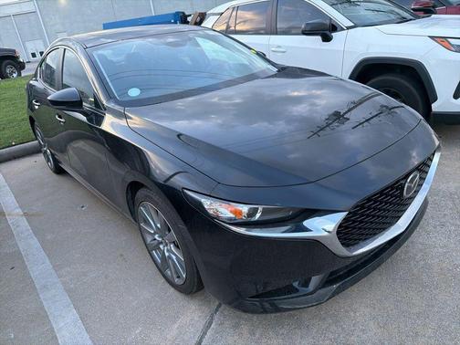 Jet Black Mica 2025 Mazda Mazda3 FWD w/Preferred Package