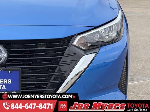 Electric Blue Metallic 2025 Nissan Sentra SV