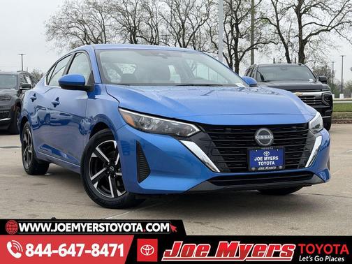 Electric Blue Metallic 2025 Nissan Sentra SV