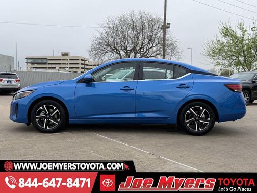 Electric Blue Metallic 2025 Nissan Sentra SV