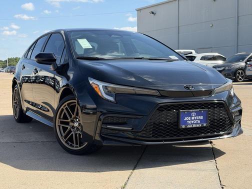 Midnight Black Metallic 2024 Toyota Corolla Nightshade Edition