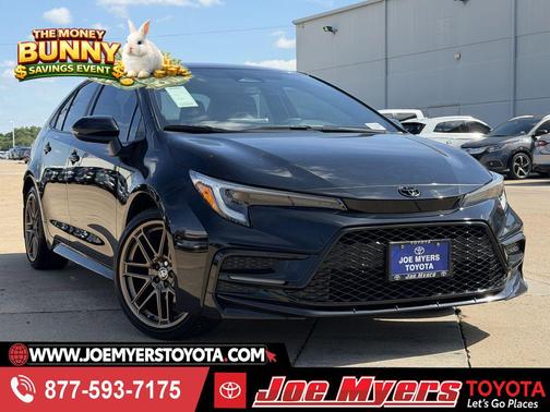 Midnight Black Metallic 2024 Toyota Corolla Nightshade Edition