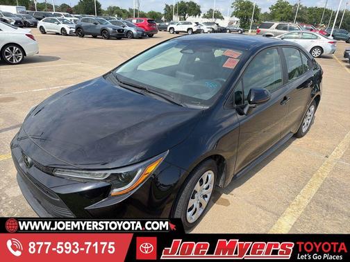 Midnight Black Metallic 2024 Toyota Corolla LE