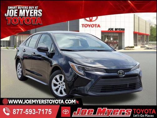 Midnight Black Metallic 2024 Toyota Corolla LE