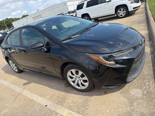 Midnight Black Metallic 2024 Toyota Corolla LE