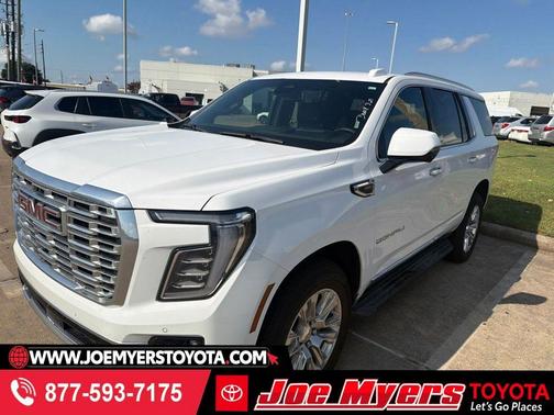 Summit White 2025 GMC Yukon Denali