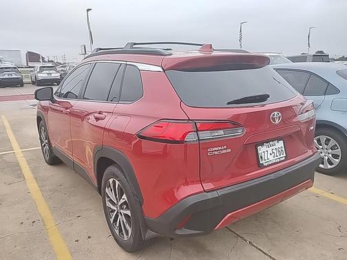 Barcelona Red Metallic 2024 Toyota Corolla Cross XLE