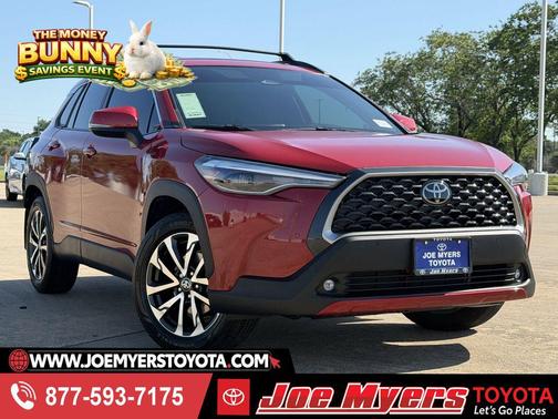 Barcelona Red Metallic 2024 Toyota Corolla Cross XLE