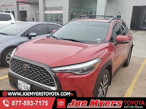 Barcelona Red Metallic 2024 Toyota Corolla Cross XLE
