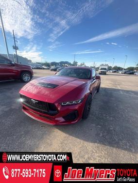 Rapid Red Metallic Tinted Clearcoat 2024 Ford Mustang GT Premium