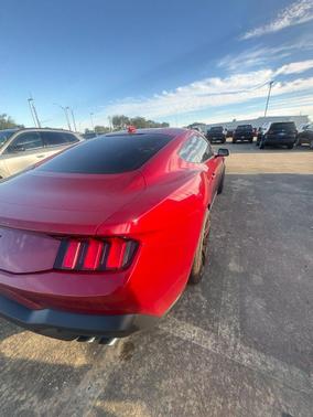 Rapid Red Metallic Tinted Clearcoat 2024 Ford Mustang GT Premium