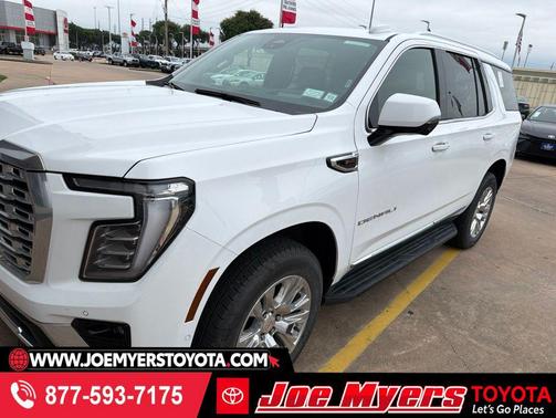 Summit White 2025 GMC Yukon Denali