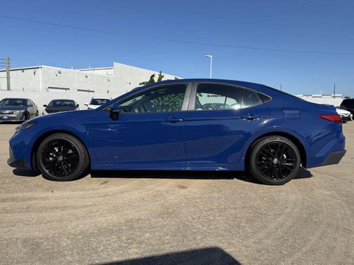 Reservoir Blue 2026 Toyota Camry SE