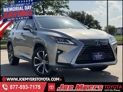 Silver 2018 Lexus RX 350 F Sport