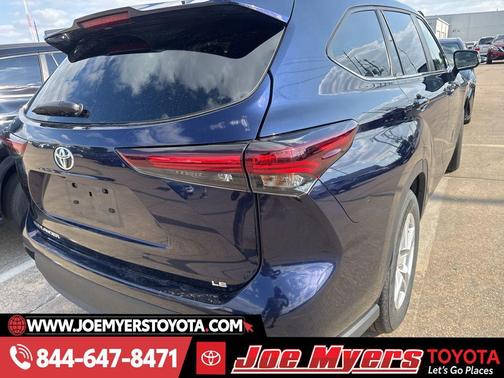 Blueprint 2025 Toyota Highlander LE