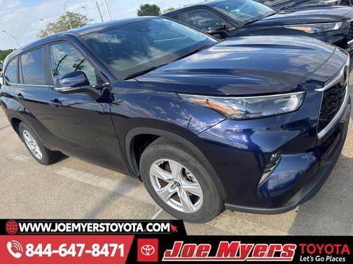 Blueprint 2025 Toyota Highlander LE