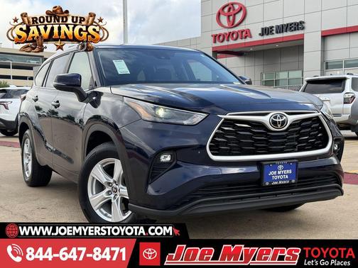 Blueprint 2025 Toyota Highlander LE