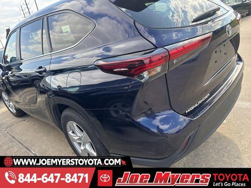 Blueprint 2025 Toyota Highlander LE