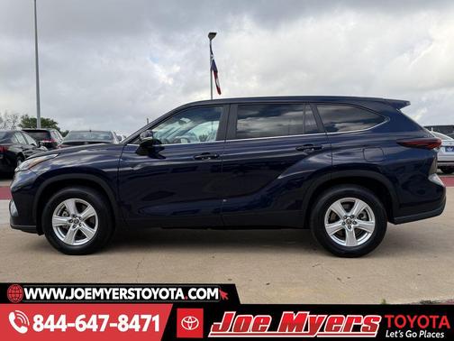 Blueprint 2025 Toyota Highlander LE