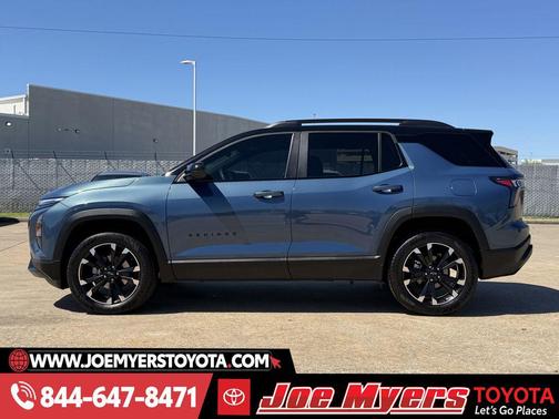 Lakeshore Blue Metallic 2025 Chevrolet Equinox AWD RS