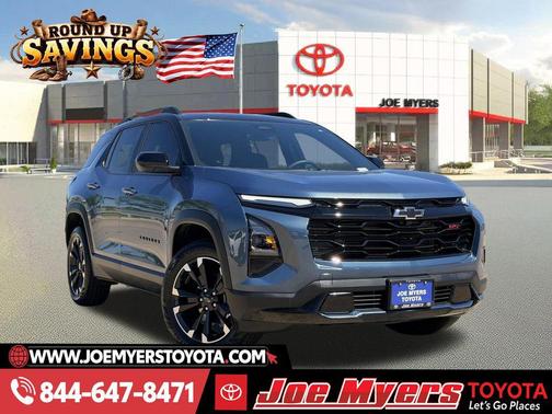 Lakeshore Blue Metallic 2025 Chevrolet Equinox AWD RS