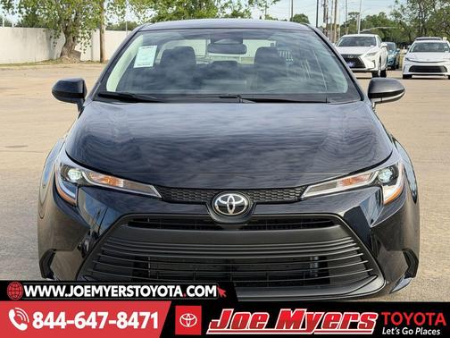 Black 2025 Toyota Corolla LE
