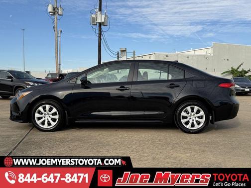 Black 2025 Toyota Corolla LE