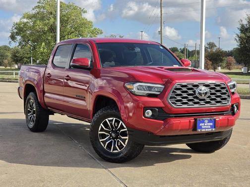 Barcelona Red Metallic 2020 Toyota Tacoma TRD Sport