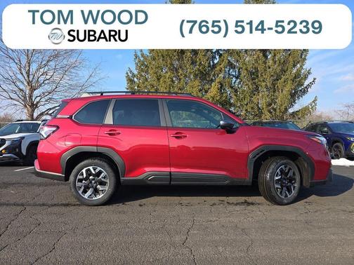 Crimson Red Pearl 2026 Subaru Forester Premium