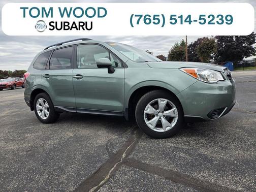 Jasmine Green Metallic 2015 Subaru Forester 2.5i Premium