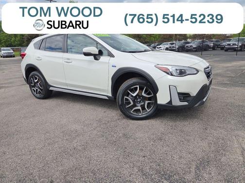 Crystal White Pearl 2023 Subaru Crosstrek Hybrid Base
