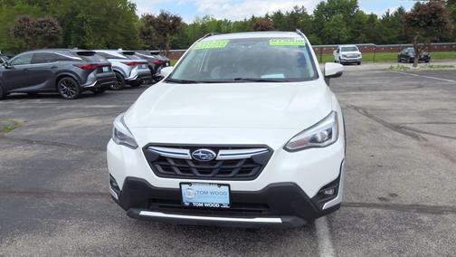 Crystal White Pearl 2023 Subaru Crosstrek Hybrid Base