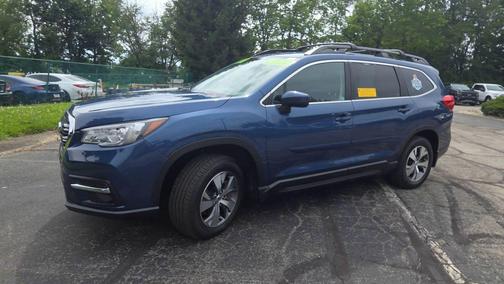 Abyss Blue Pearl 2021 Subaru Ascent Premium 7-Passenger