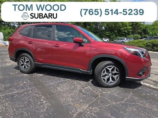 Crimson Red Pearl 2024 Subaru Forester Premium