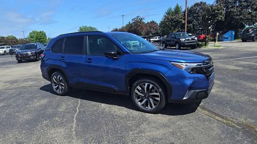 Daybreak Blue Pearl 2026 Subaru Forester Touring
