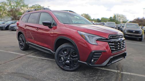Crimson Red Pearl 2026 Subaru Ascent Onyx Edition Touring 7-Passenger