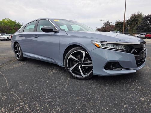 Gray 2022 Honda Accord Sport 2.0T