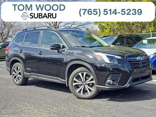 Crystal Black Silica 2023 Subaru Forester Limited