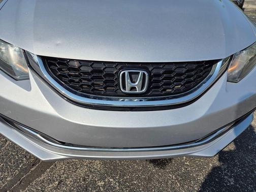Alabaster Silver Metallic 2015 Honda Civic EX