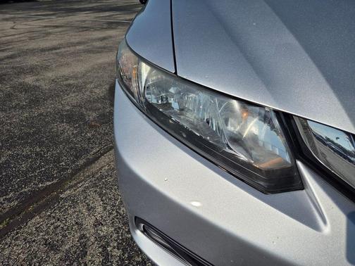 Alabaster Silver Metallic 2015 Honda Civic EX