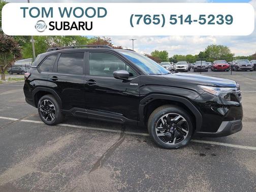 Crystal Black Silica 2026 Subaru Forester Hybrid Limited