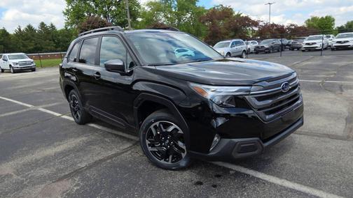 Crystal Black Silica 2026 Subaru Forester Hybrid Limited