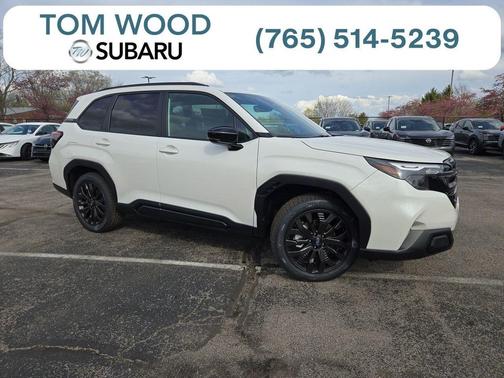Crystal White Pearl 2026 Subaru Forester Sport