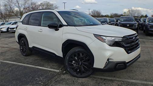 Crystal White Pearl 2026 Subaru Forester Sport